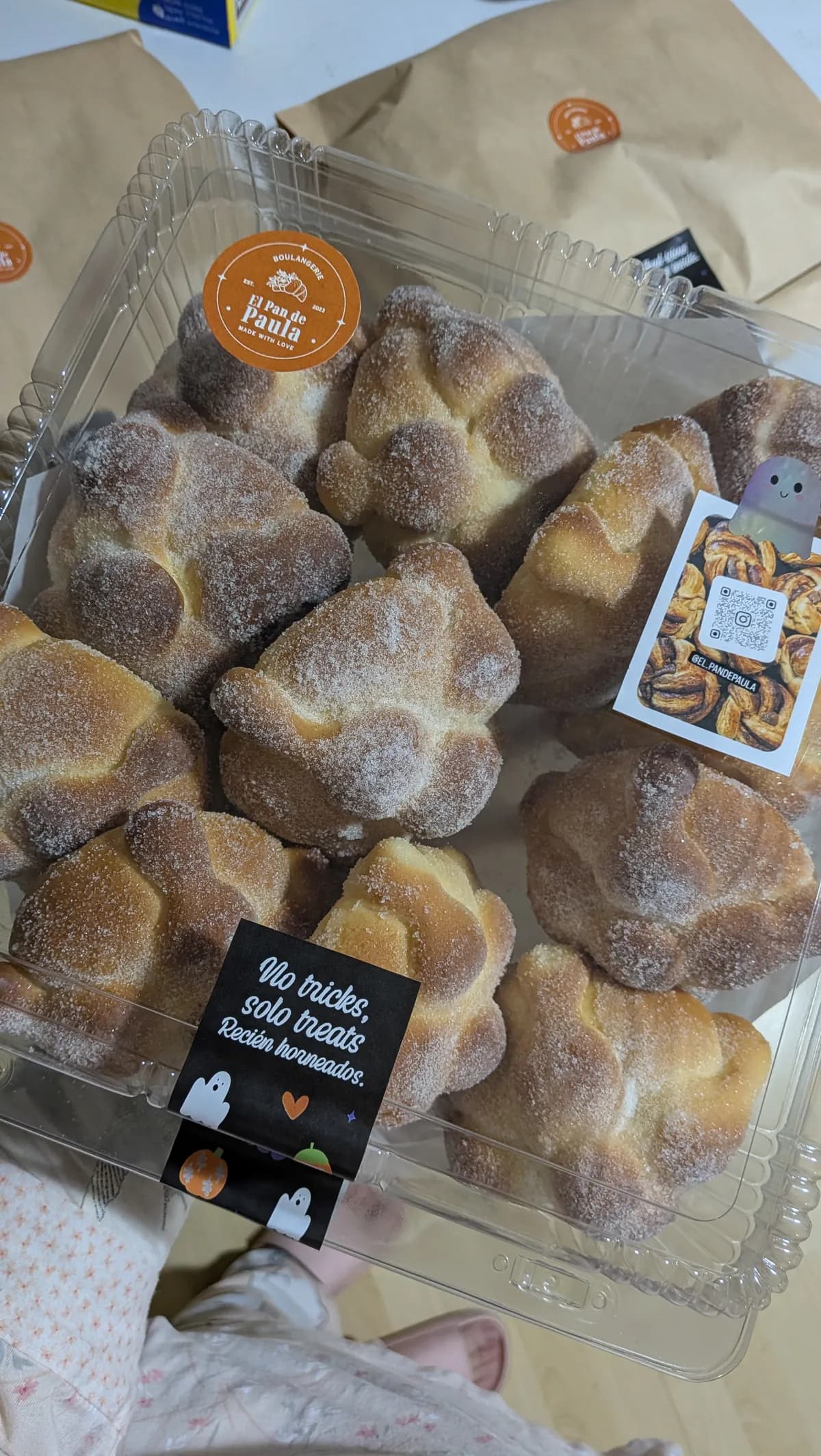Docena Mini Pan de Muerto