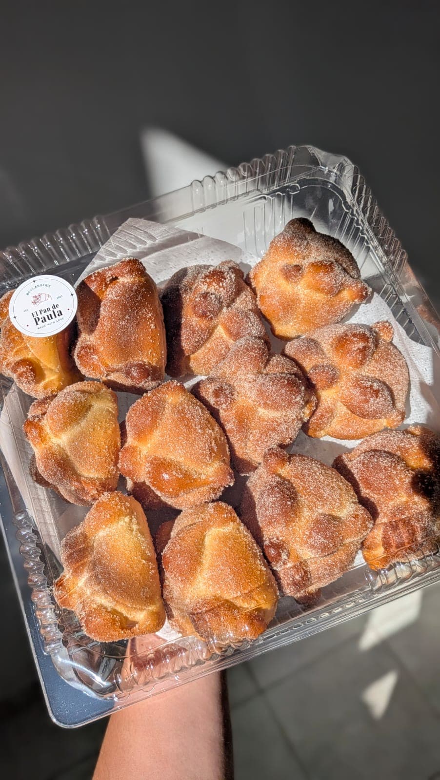Docena Mini Pan de Muerto